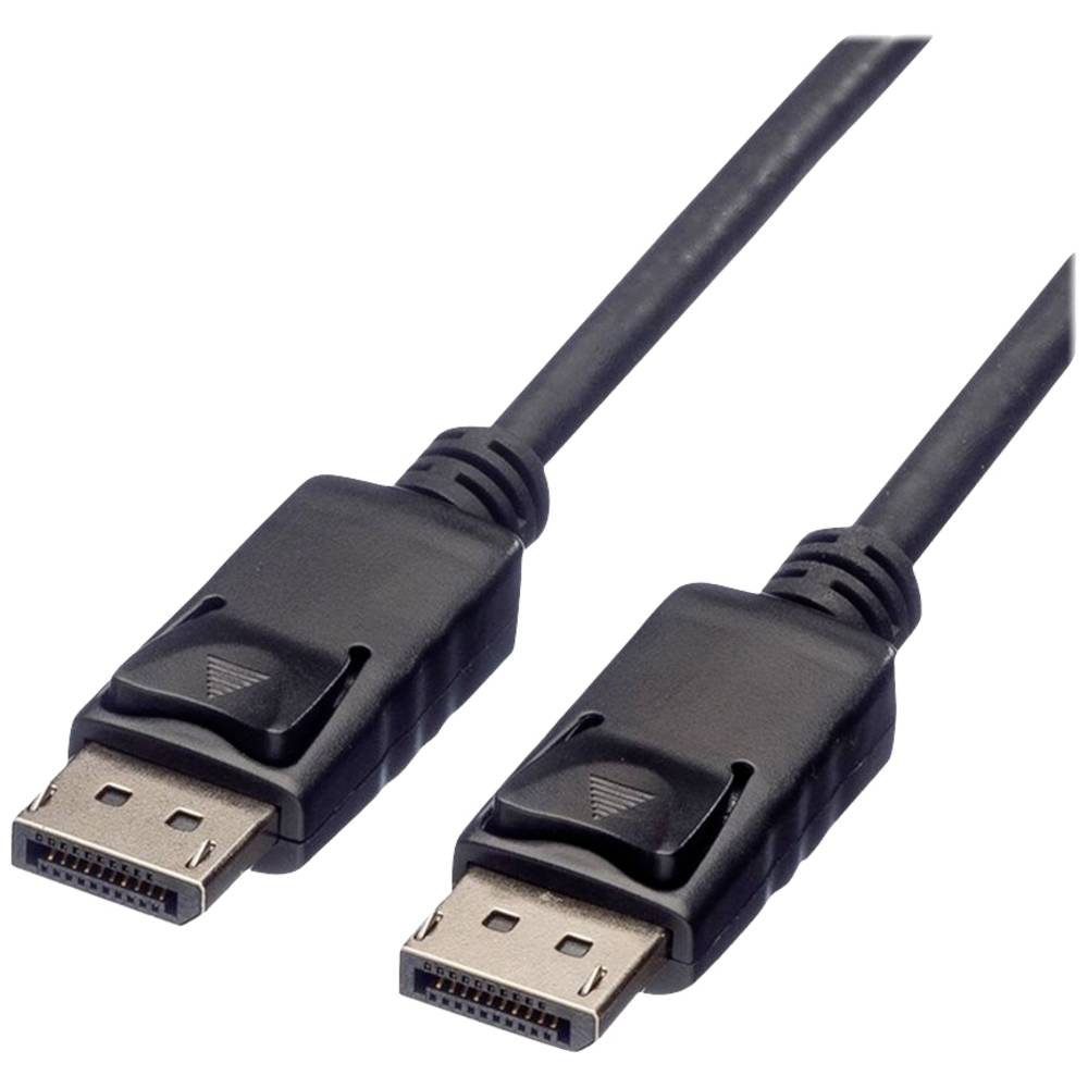 Roline green DisplayPort kabel Konektor DisplayPort, Konektor DisplayPort 1.00 m černá 11.44.5761 stíněný, bez halogenů,