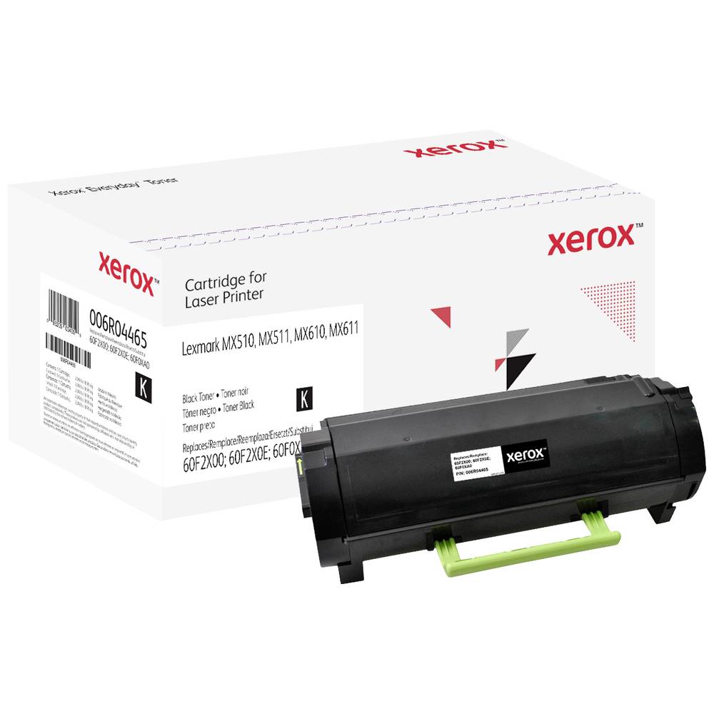 Xerox Toner náhradní Lexmark 60F2X00, 60F2X0E, 60F0XA0 kompatibilní černá 20000 Seiten Everyday 006R04465
