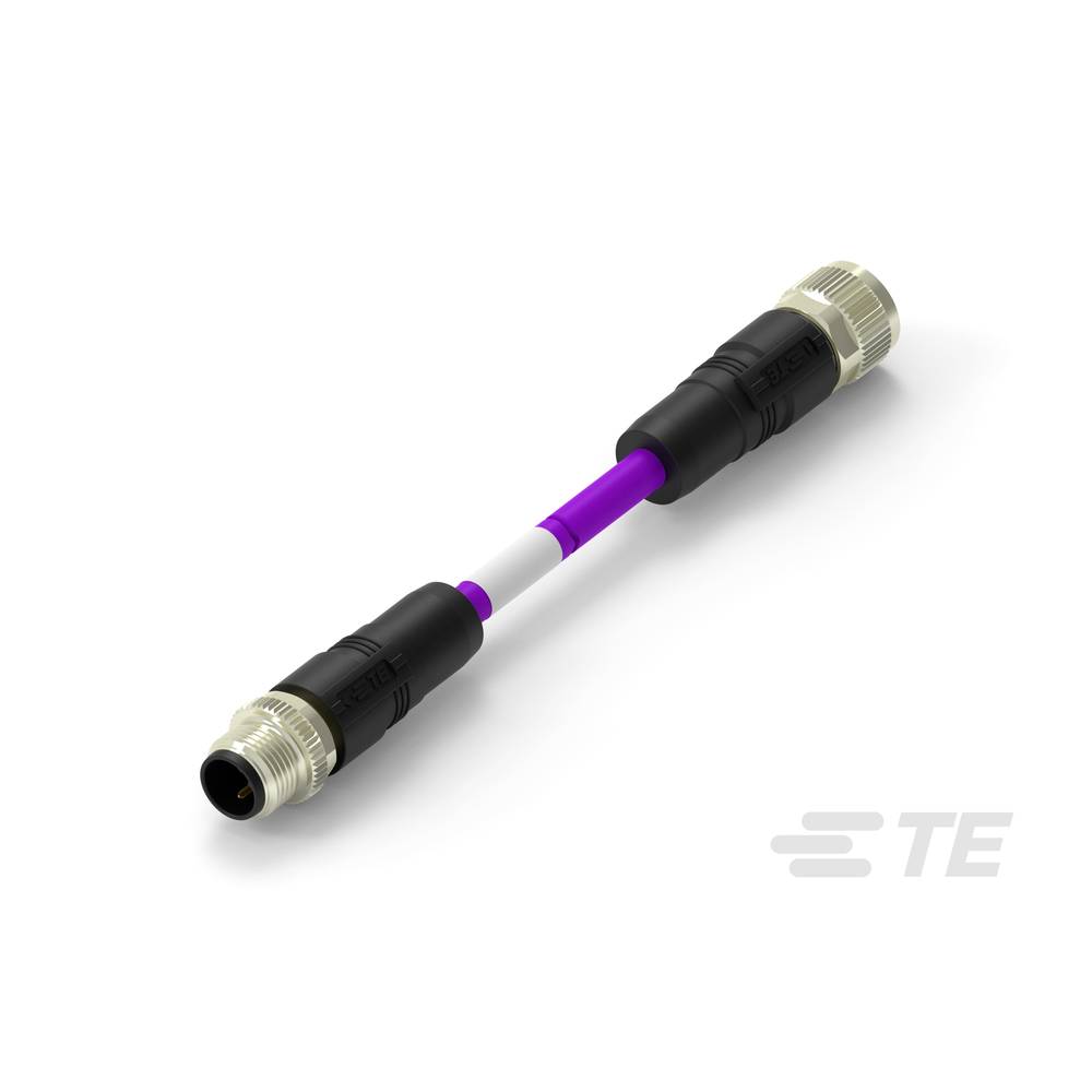 TE Connectivity upravený zástrčkový konektor pro senzory - aktory, TAB62535501-001, 1 ks