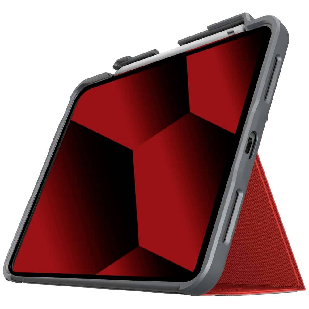 STM Goods Dux Plus obal na tablet Apple iPad 10.9 (10. Gen., 2022) 27,7 cm (10,9) Pouzdro typu kniha červená, transparen