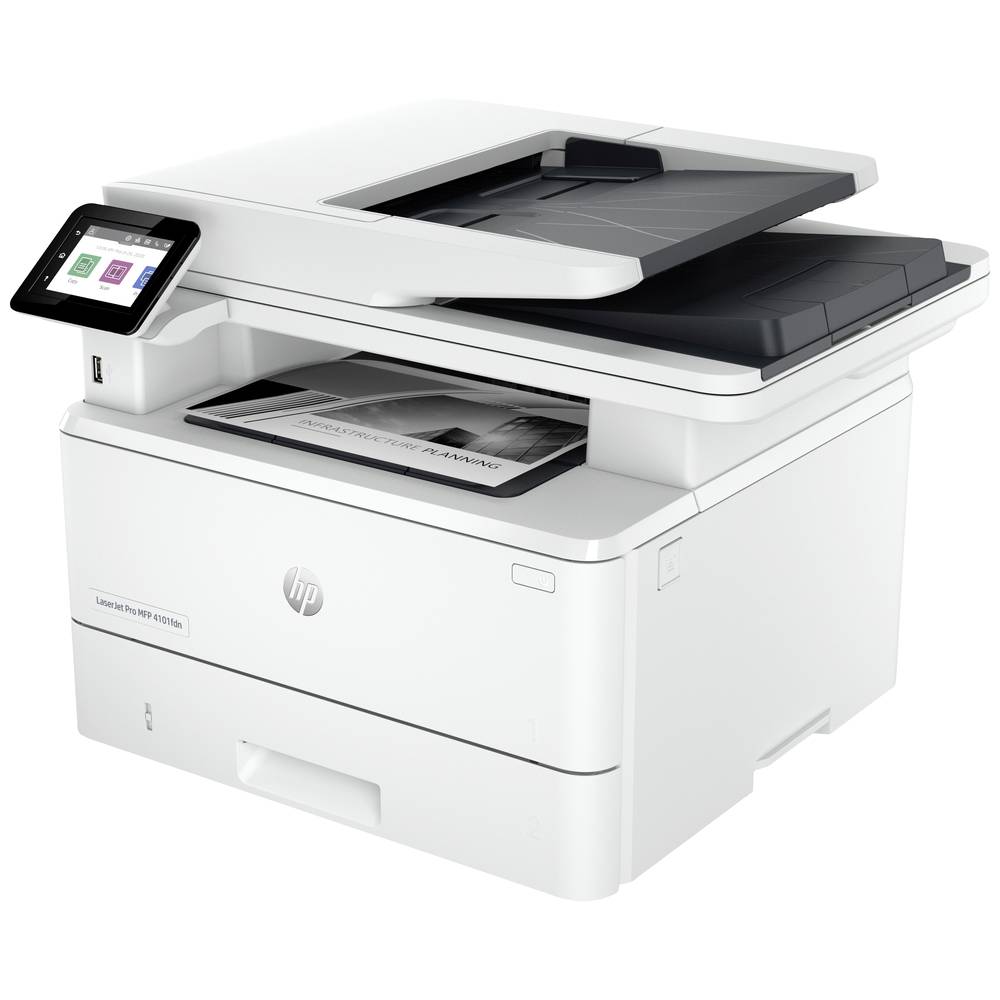 HP Laserjet Pro MFP 4102fdn laserová multifunkční tiskárna A4 tiskárna, skener, kopírka, fax Bluetooth®, duplexní, LAN,