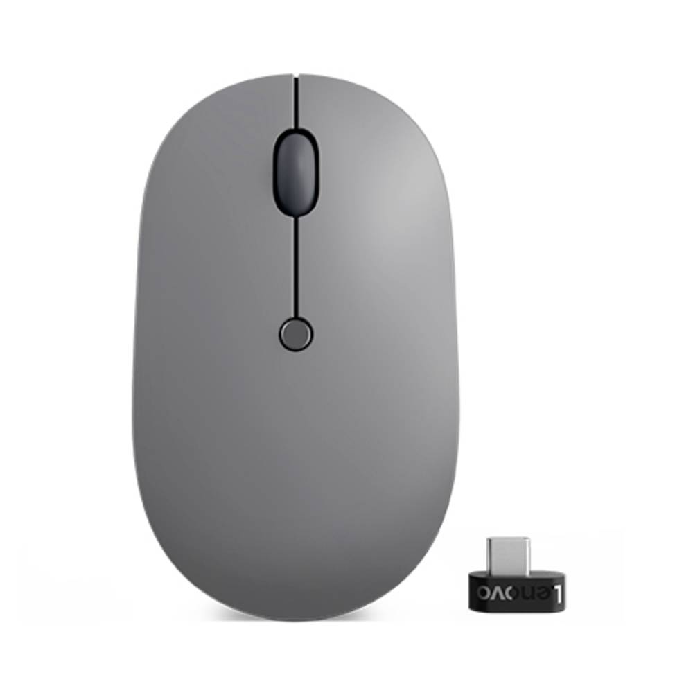 Lenovo Go USB-C drátová myš bezdrátový, bezdrátový optická šedá 5 tlačítko 2400 dpi