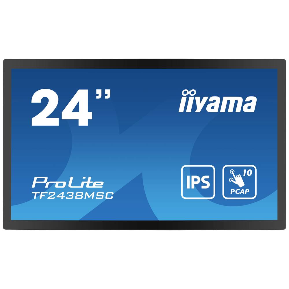 Iiyama 23,8 Bonded PCAP dotykový monitor Energetická třída (EEK2021): E (A - G) 60.5 cm (23.8 palec) 1920 x 1080 Pixel 1