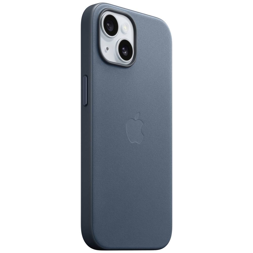 Apple Finewoven Case zadní kryt na mobil Apple iPhone 15 pacifická modrá indukční nabíjení, odolné vůči nárazům