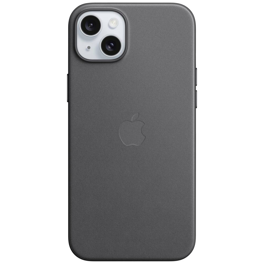 Apple Finewoven Case zadní kryt na mobil Apple iPhone 15 Plus černá indukční nabíjení, odolné vůči nárazům