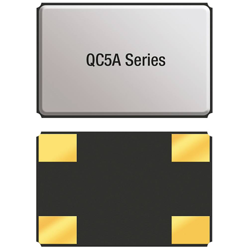 Qantek krystalový oscilátor QC5A10.0000F12B12M SMD 10 MHz 12 pF 3.2 mm 5 mm 0.8 mm 10 ks