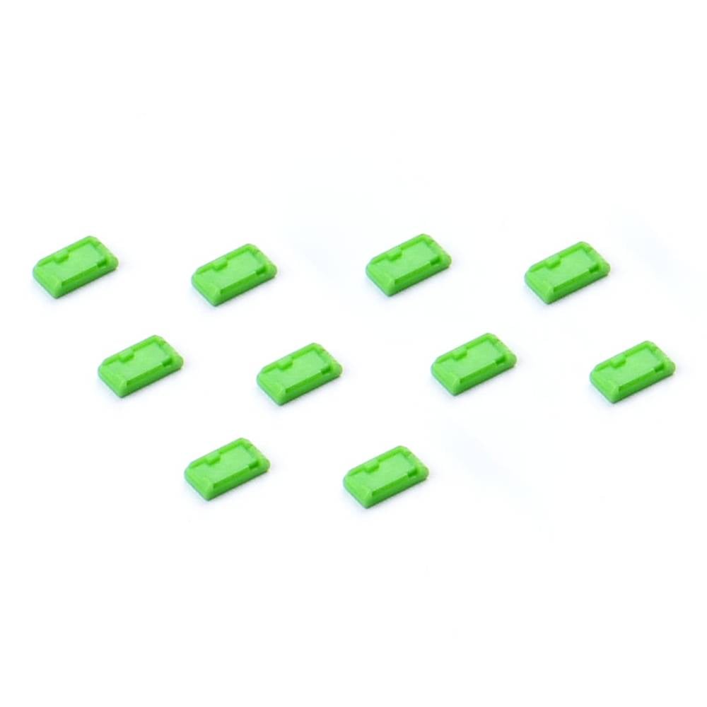 Smartkeeper Zámek portu micro USB-B MUL04P1GN sada 10 ks zelená bez klíče MUL04P1GN