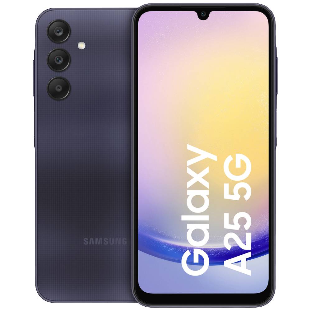 Samsung Galaxy A25 5G smartphone 128 GB 16.5 cm (6.5 palec) modročerná Android™ 14 hybridní slot