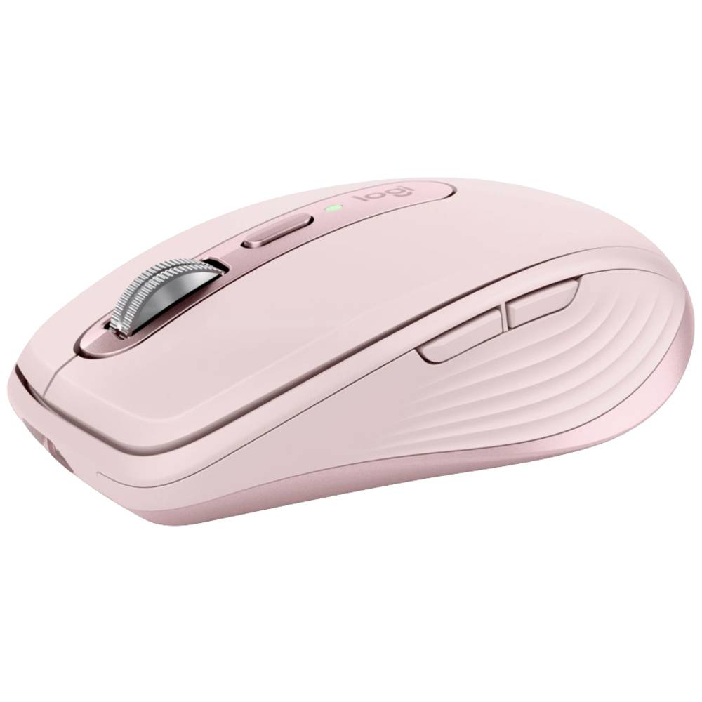 Logitech MX Anywhere 3S drátová myš bezdrátový optická růžová 6 tlačítko 8000 dpi