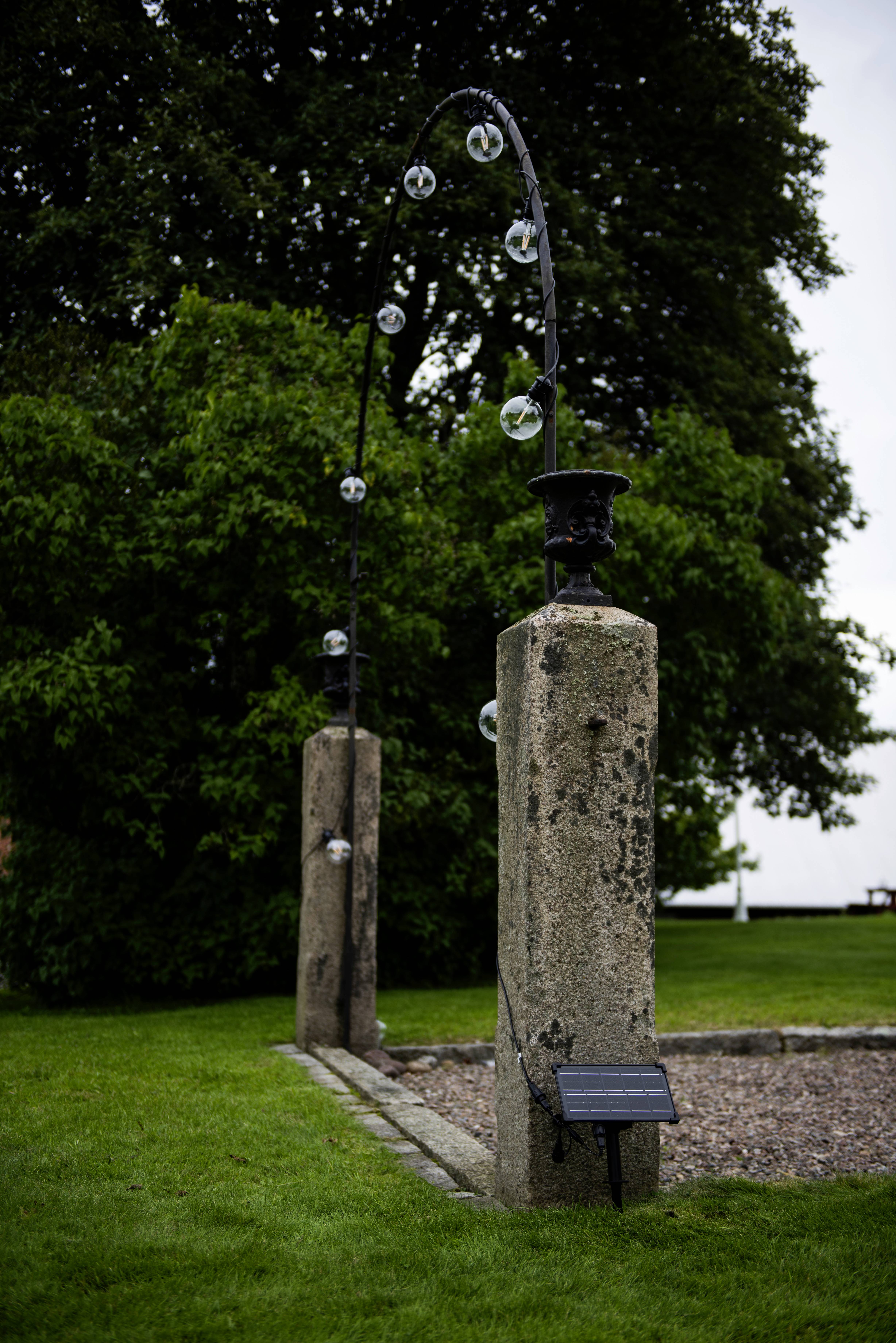 Konstsmide 3785-000 Contenitore per batterie a energia solare Nero