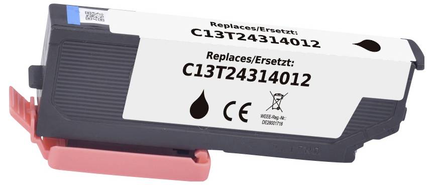 Cartuccia Renkforce Compatibile sostituisce Epson T2431XL 24XL, C13T24314012 Nero RF-ET2431XLBK RF-6728554