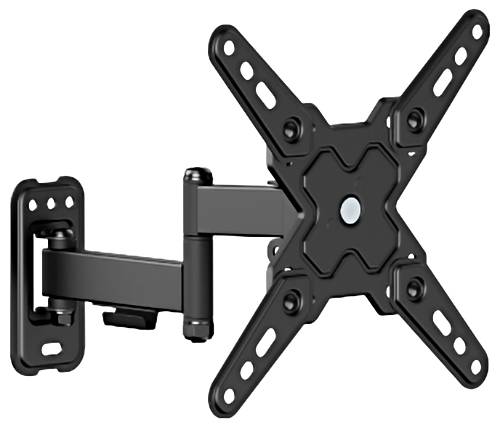 Value TV-beugelset Aantal monteerbare displays: 1 Display(s) 33,0 cm (13) - 109,2 cm (43) Zwart Kantelbaar, Zwenkbaar