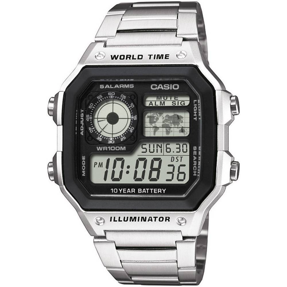 Casio náramkové hodinky AE-1200WHD-1AVEF (š x v x h) 42.1 x 45 x 12.5 mm