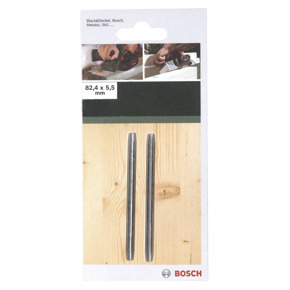 Bosch Accessories hoblovací nůž Vnější délka: 82.4 mm Vnější šířka: 5.5 mm 2609256648 2 ks