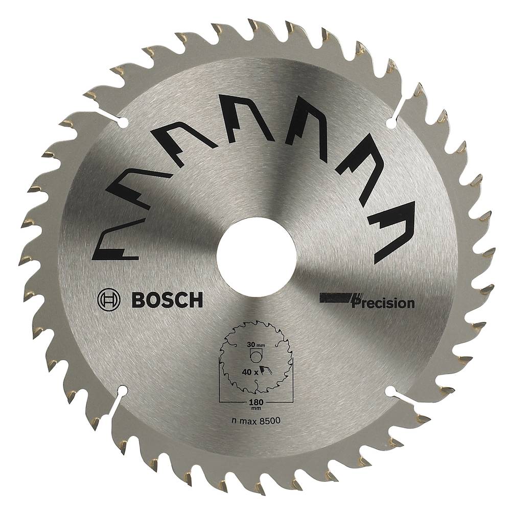 Bosch Accessories Precision 2609256861 tvrdokovový pilový kotouč 180 x 30 mm Počet zubů (na palec): 40 1 ks