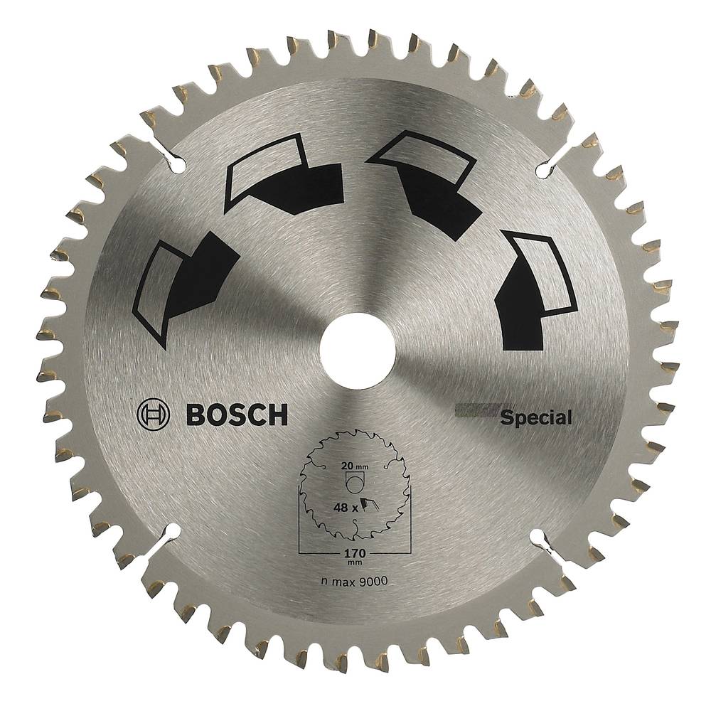 Bosch Accessories Special 2609256888 tvrdokovový pilový kotouč 170 x 20 mm Počet zubů (na palec): 48 1 ks