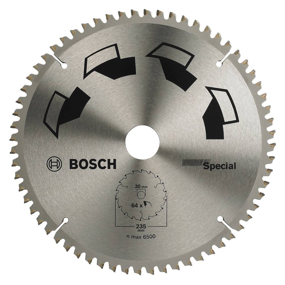 Bosch Accessories Special 2609256895 tvrdokovový pilový kotouč 235 x 30 mm Počet zubů (na palec): 64 1 ks