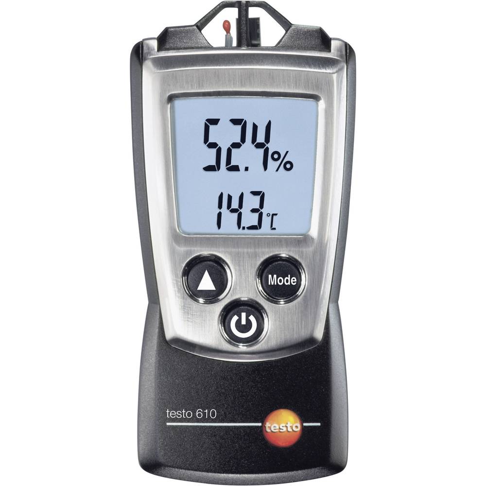 testo 610 vlhkoměr vzduchu (hygrometr) 0 % rF 100 % rF detektor bodu tání/plísně