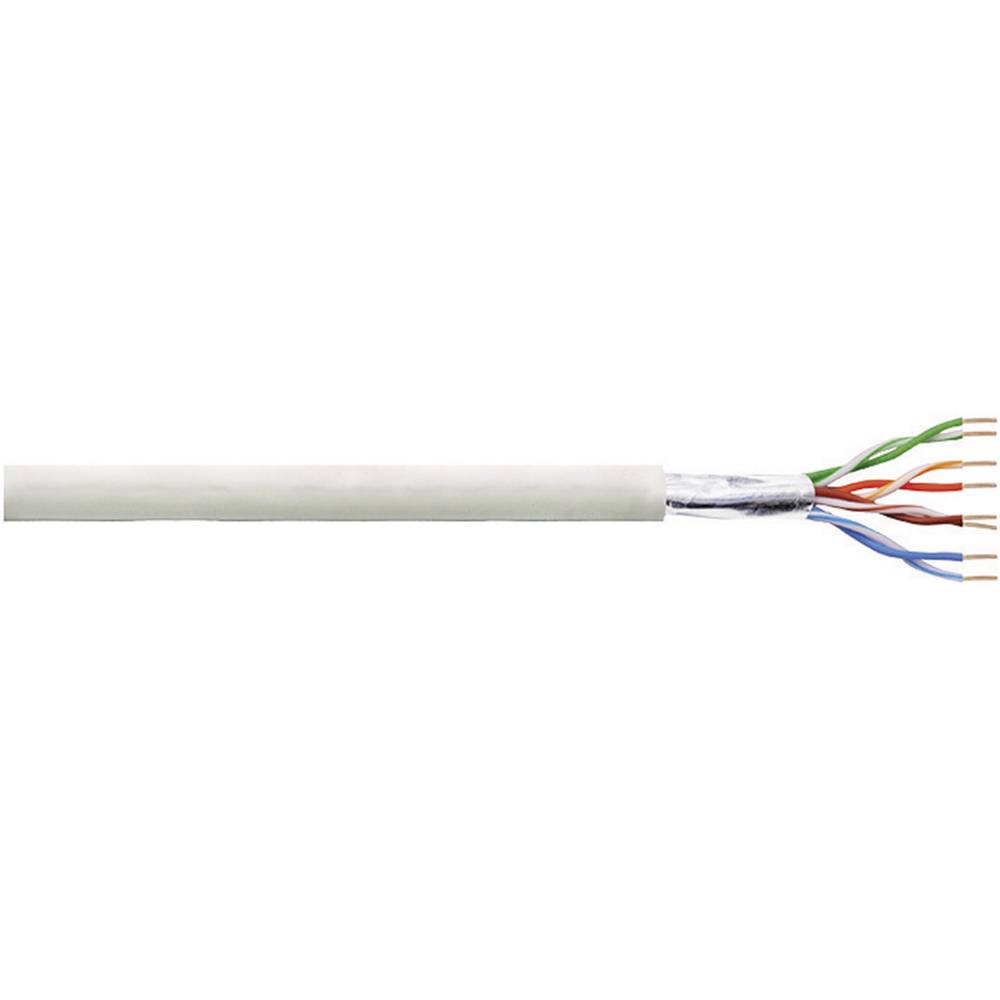 LogiLink CPV001 ethernetový síťový kabel CAT 5e F/UTP 4 x 2 x 0.205 mm² šedá 100 m