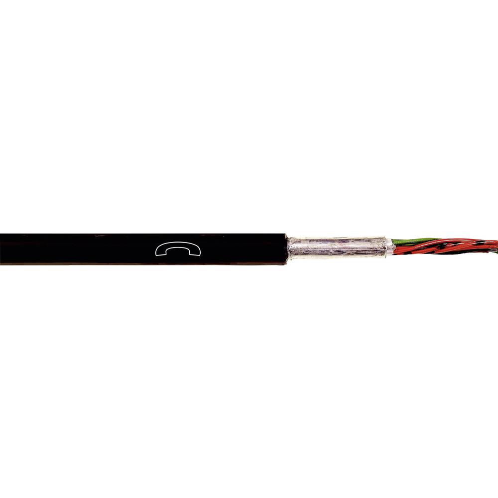 LAPP 1591151-250 telefonní kabel A-2Y(L)2Y 4 x 2 x 0.80 mm černá 250 m