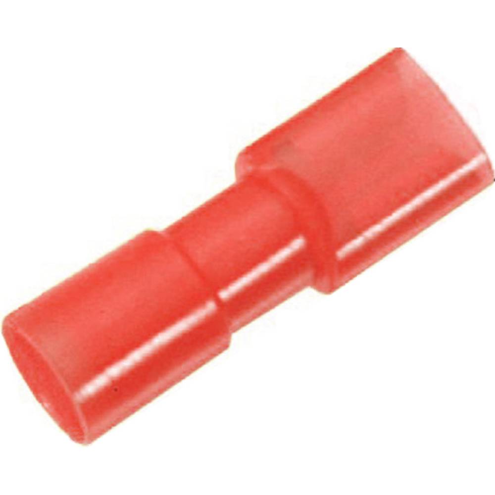 LAPP 61794955 faston zásuvka Šířka zástrčky: 4.8 mm Tloušťka konektoru: 0.8 mm 180 ° plná izolace červená 100 ks