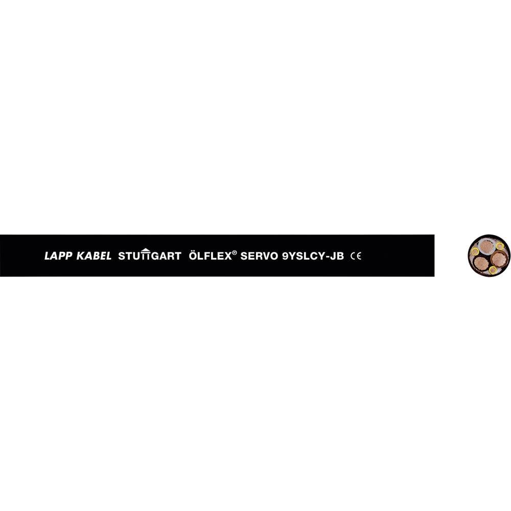 LAPP ÖLFLEX® 9YSLCY-JB servo kabel 3 G 2.50 mm² + 0.50 mm² černá 37016-100 100 m