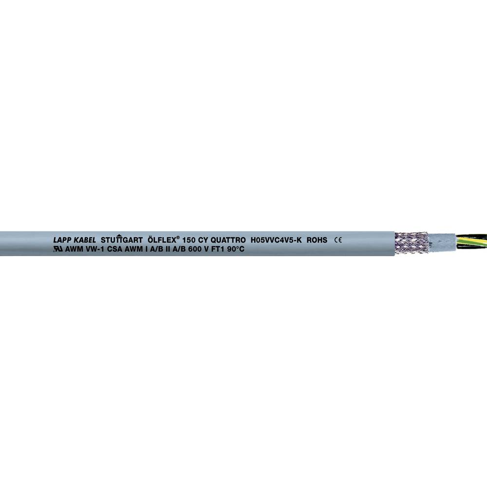 LAPP ÖLFLEX® 150 CY řídicí kabel 2 x 0.75 mm² šedá 15602-600 600 m