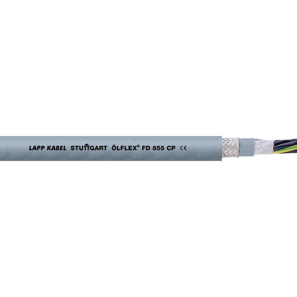 LAPP 27639-100 kabel pro energetické řetězy ÖLFLEX® FD 855 CP 7 G 1 mm² šedá 100 m