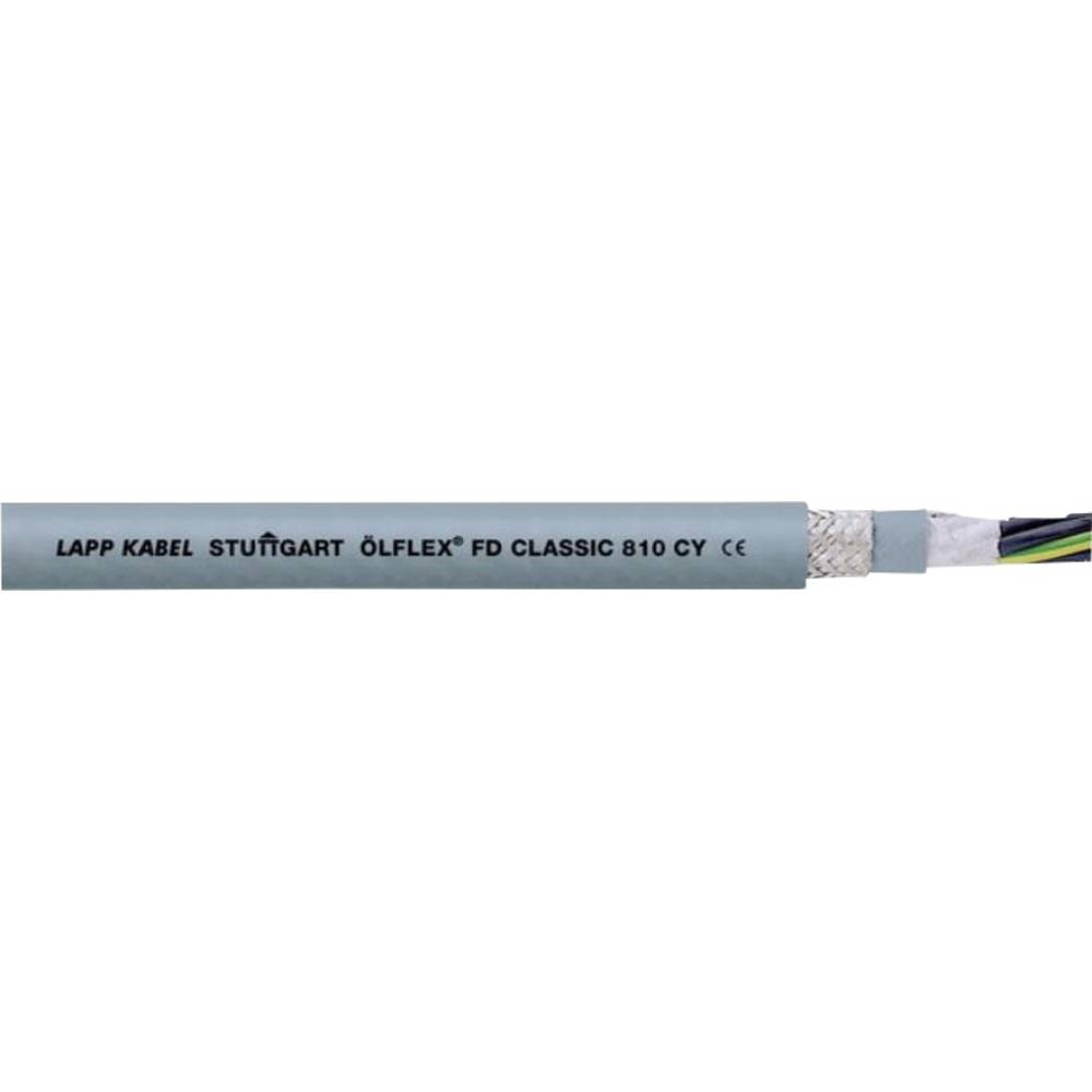 LAPP 26234-100 kabel pro energetické řetězy ÖLFLEX® FD CLASSIC 810 CY 7 G 1 mm² šedá 100 m