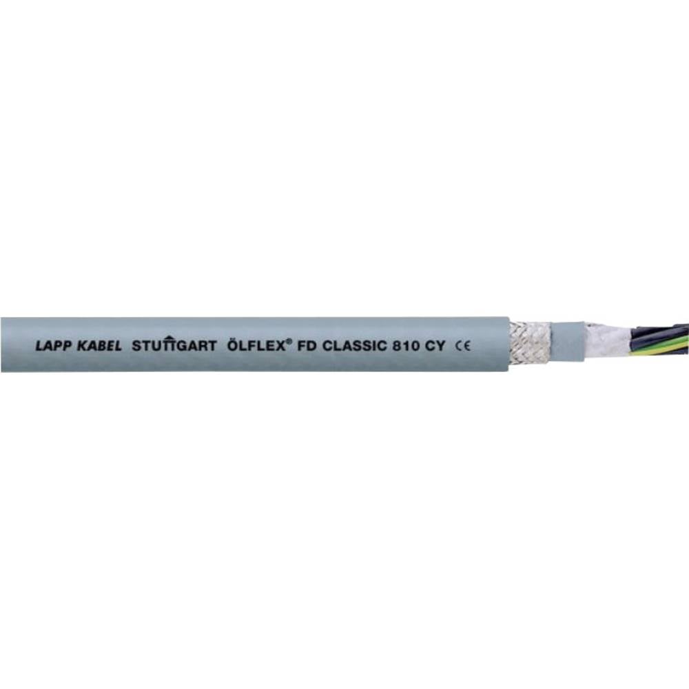 LAPP 26285-500 kabel pro energetické řetězy ÖLFLEX® FD CLASSIC 810 CY 4 G 10 mm² šedá 500 m