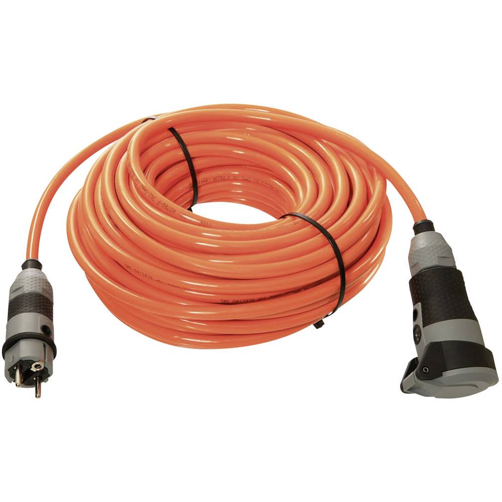 AS Schwabe 62263 napájecí prodlužovací kabel 16 A oranžová 25.00 m H07BQ-F 3G 2,5 mm²