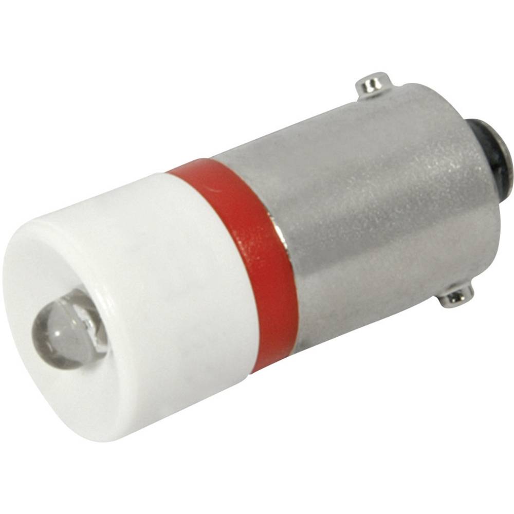 CML 18602350 indikační LED červená BA9s 24 V/DC, 24 V/AC 350 mcd