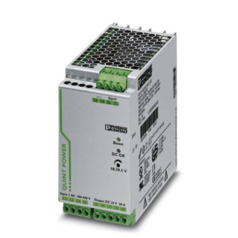 Phoenix Contact QUINT-PS/ 3AC/24DC/20/CO síťový zdroj na DIN lištu, 24 V/DC, 20 A, 480 W, výstupy 1 x