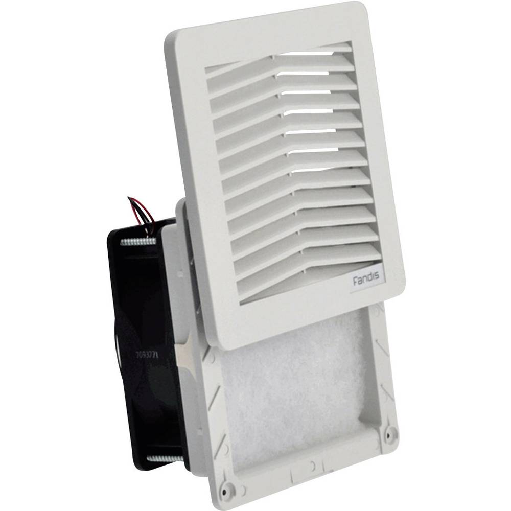 ventilátor pro skříňové rozvaděče Fandis FF12D24UN (š x v x h) 150 x 150 x 65.3 mm, 1 ks