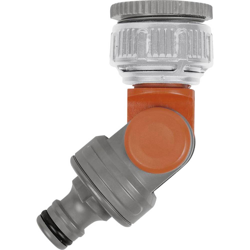 GARDENA 00998-50 plast přípojka kohoutu rychlospojka, 30,3 mm (1) vnitřní závit, 24,2 mm (3/4) vnitřní závit