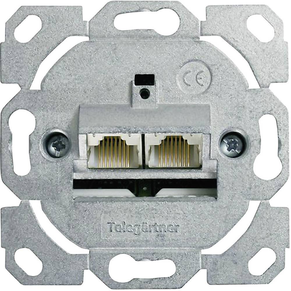 Telegärtner síťová zásuvka pod omítku panel CAT 6 2 porty