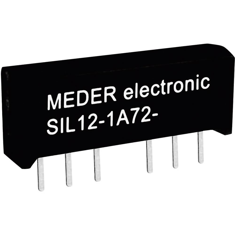 StandexMeder Electronics SIL12-1A72-71D relé s jazýčkovým kontaktem 1 spínací kontakt 12 V/DC 0.5 A 10 W SIL-4