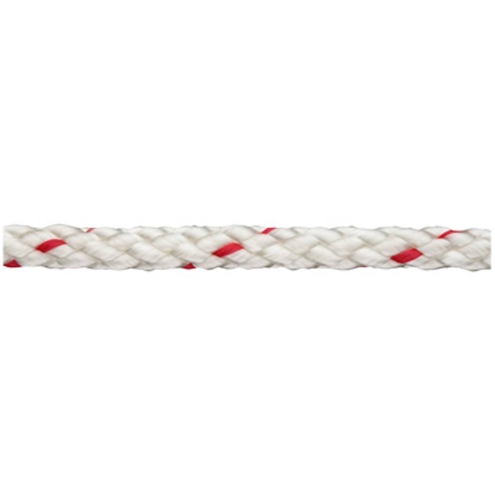 polypropylenová šňůra pleteno (Ø x d) 8 mm x 150 m dörner + helmer 190027 červená, bílá