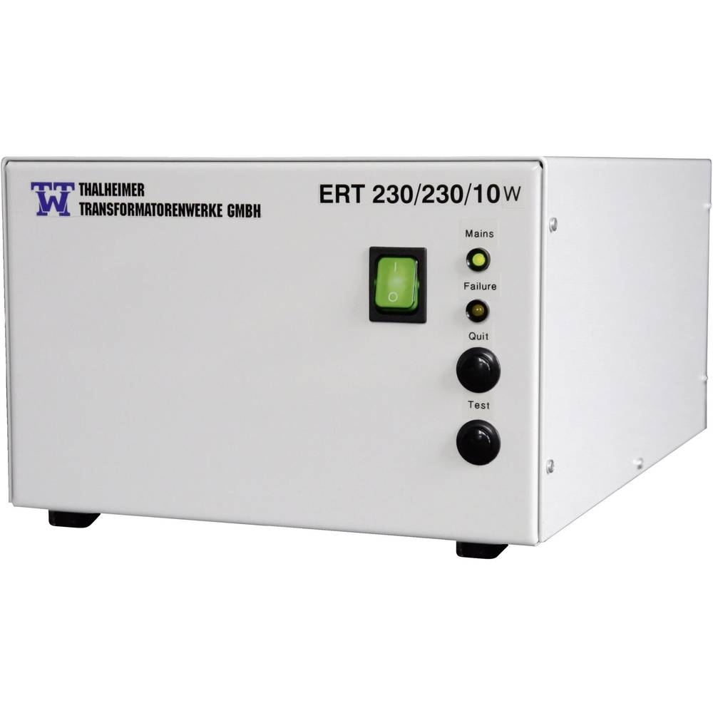 Thalheimer ERT 230//230/10W laboratorní oddělovací transformátor s pevným napětím Kalibrováno dle (DAkkS) 1000 VA Počet