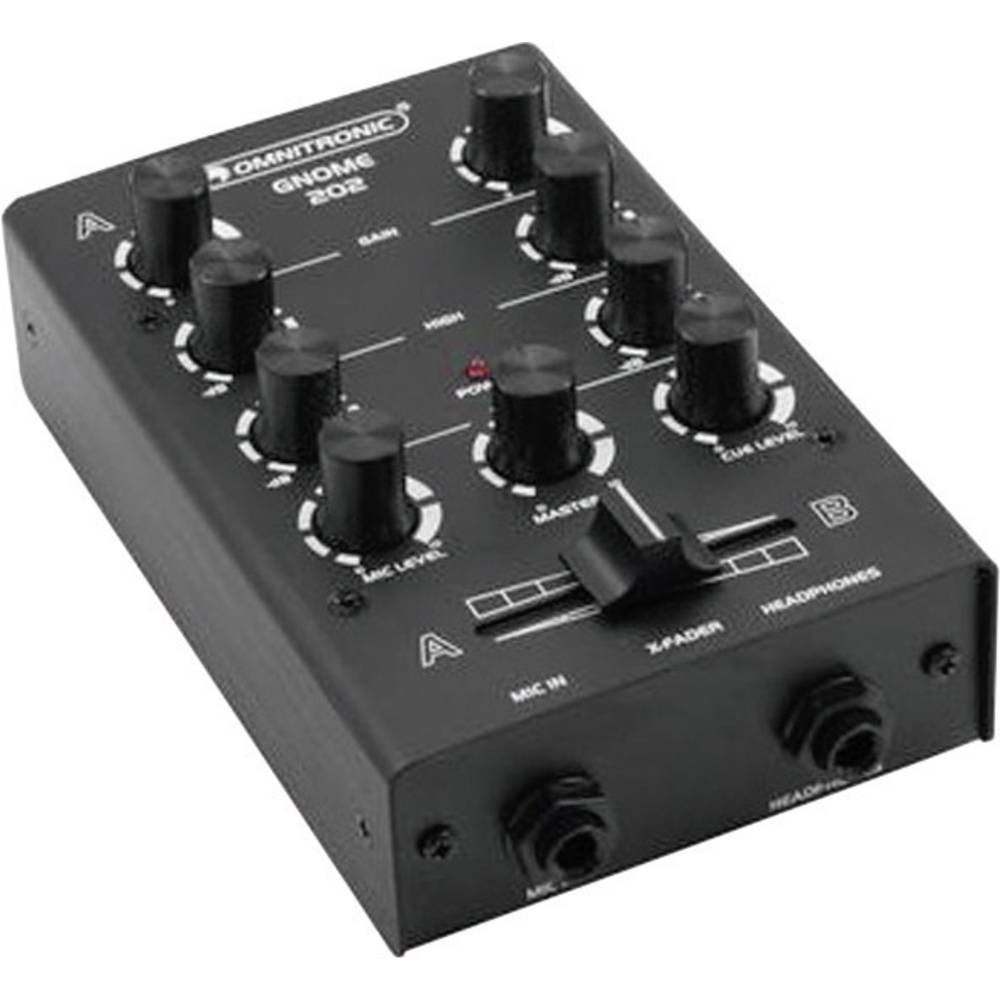 Omnitronic Gnome E-202 2kanálový DJ mixážní pult