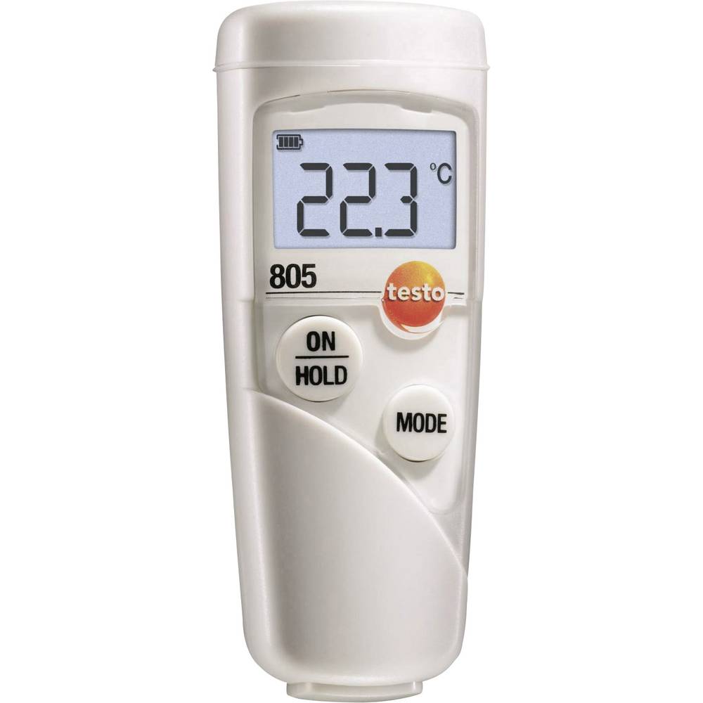 testo 805 infračervený teploměr Kalibrováno dle (ISO) Optika 1:1 -25 - +250 °C