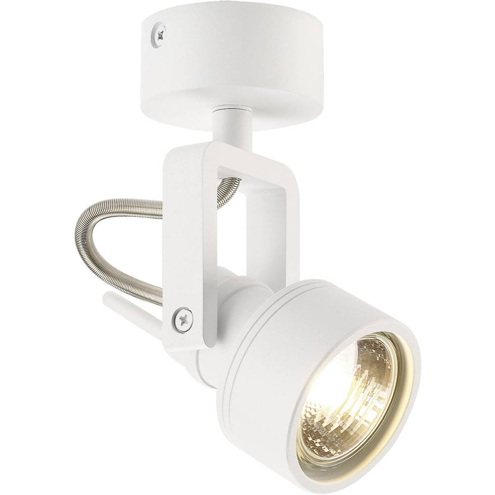 SLV Inda Spot 147551 stropní lampa halogenová žárovka GU10 50 W bílá