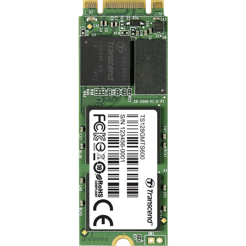 Transcend 600 128 GB interní SSD disk SATA M.2 2260 M.2 SATA 6 Gb/s Industrial TS128GMTS600