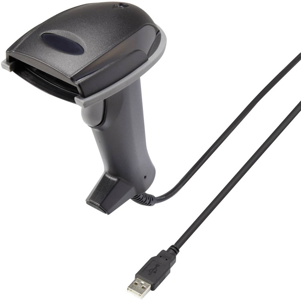 Renkforce CR6307A USB-Kit skener čárových kódů kabelové 1D CCD černá ruční USB