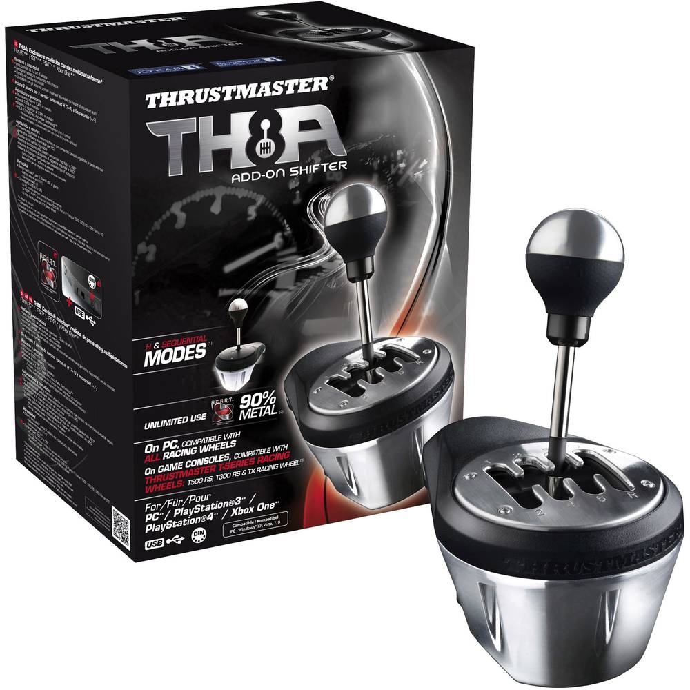 Thrustmaster TH8A Shifter Add-On řadící páka PC, PlayStation 3, PlayStation 4, PlayStation 5, Xbox One, Xbox Series X, X