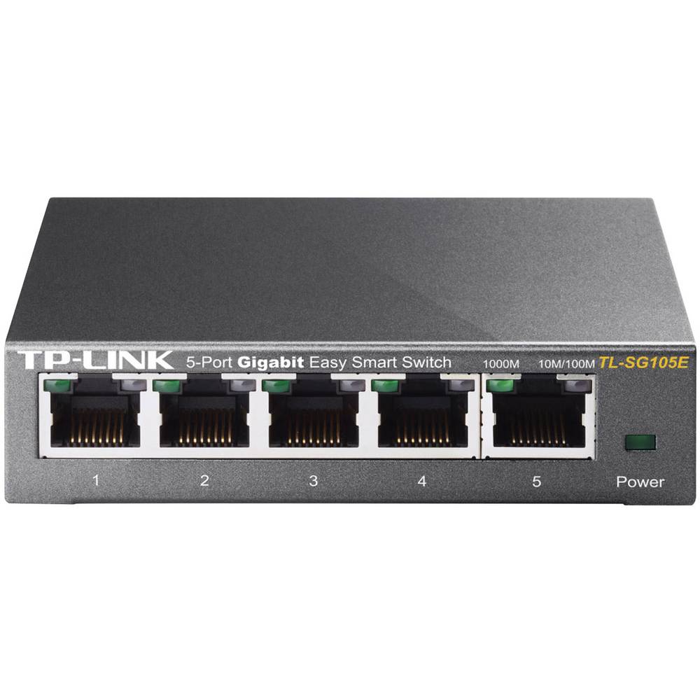 TP-LINK TL-SG105E síťový switch, 5 portů, 1 GBit/s