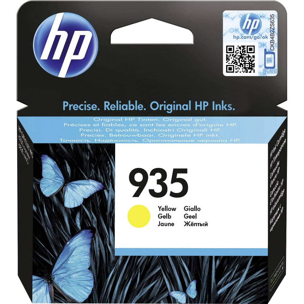 HP 935 Ink originál žlutá C2P22AE Inkousty