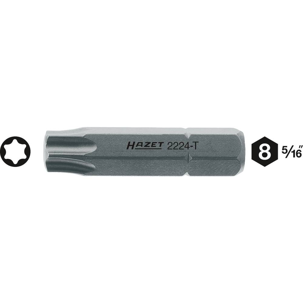 Hazet HAZET 2224-T27 bit Torx T 27 Speciální ocel C 8 1 ks