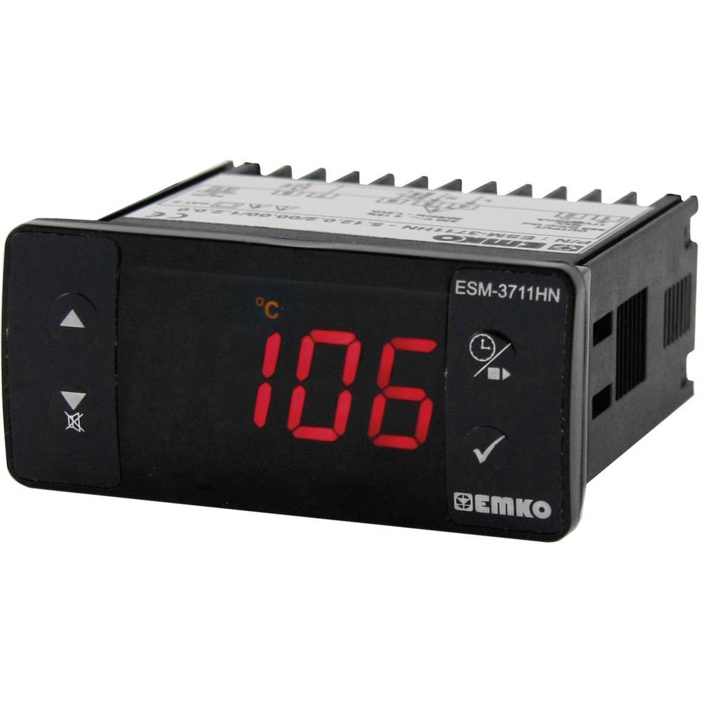 Emko ESM-3711-HN.5.12.0.1/00.00/1.2.0.0 2bodový regulátor termostat PTC -50 do 130 °C relé 16 A (d x š x v) 65 x 76 x 35