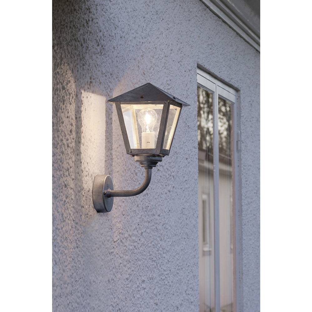 Konstsmide Benu 439-320 venkovní nástěnné osvětlení úsporná žárovka, LED E27 60 W ocelová